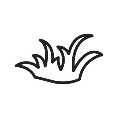 Çim Simgesi resmi. Mobil uygulama için uygun.