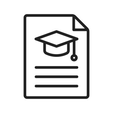 Eğitim Simgesi imajı. Mobil uygulama için uygun.