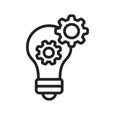 Fikir Oluşturucu Simgesi resmi. Mobil uygulama için uygun.