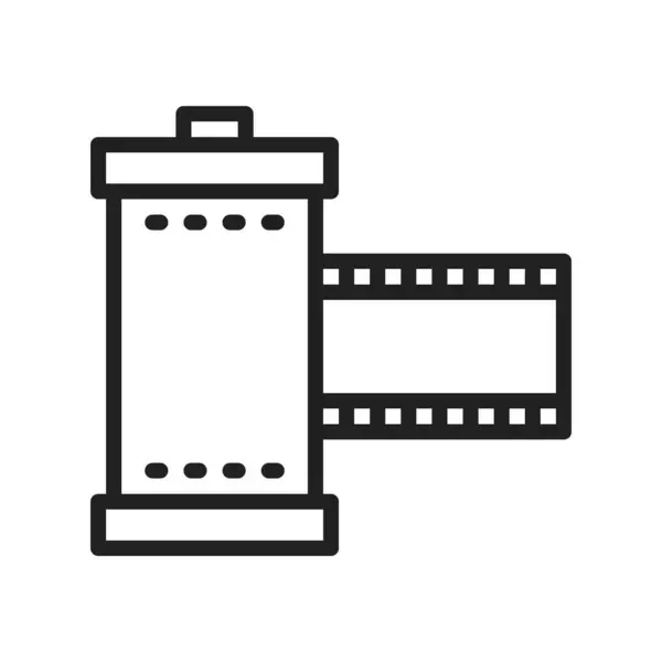 Designer Film Icon Image Suitable Mobile Application — Stock Vector
