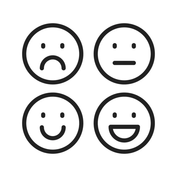 Image Icône Emoji Convient Pour Une Application Mobile — Image vectorielle