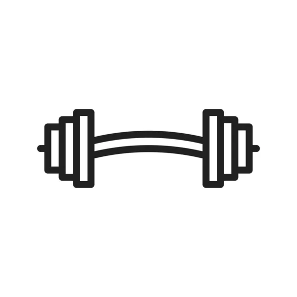 Gym Ikon Billede Egnet Til Mobil Applikation – Stock-vektor