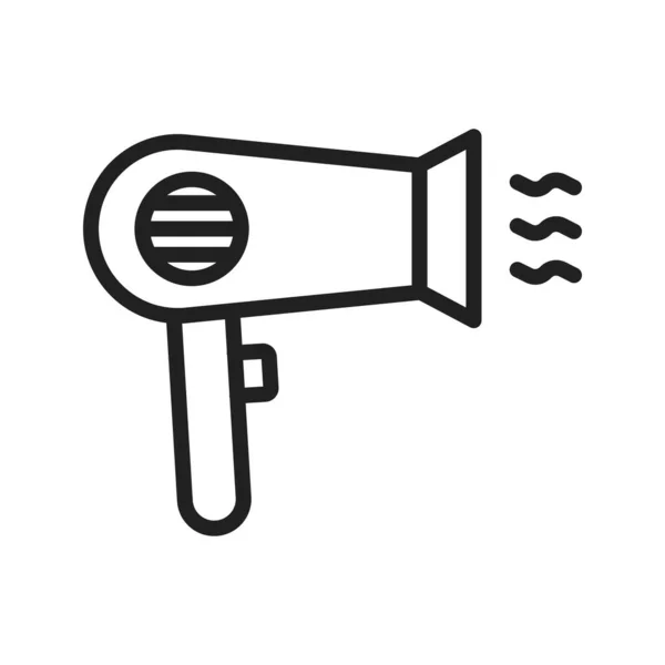 Hair Dryer Icon Image Suitable Mobile Application — Stock Vector