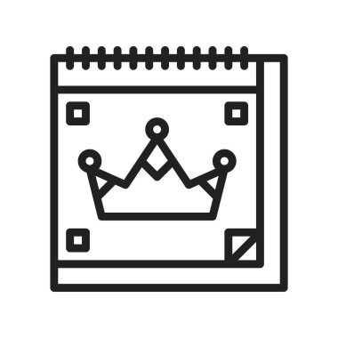 Ana Olay Simgesi resmi. Mobil uygulama için uygun.