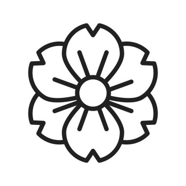 Nasturtium Simgesi görüntüsü. Mobil uygulama için uygun.