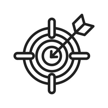 Objektif simge görüntüsü. Mobil uygulama için uygun.