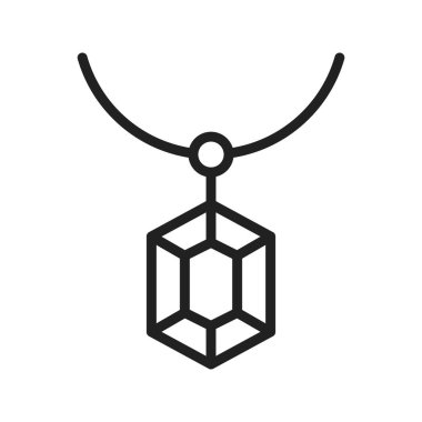 Pendant Simgesi resmi. Mobil uygulama için uygun.