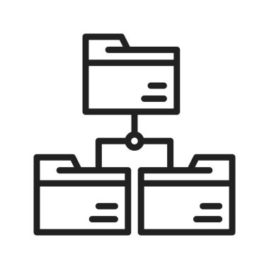 Kök Dizini Simgesi resmi. Mobil uygulama için uygun.