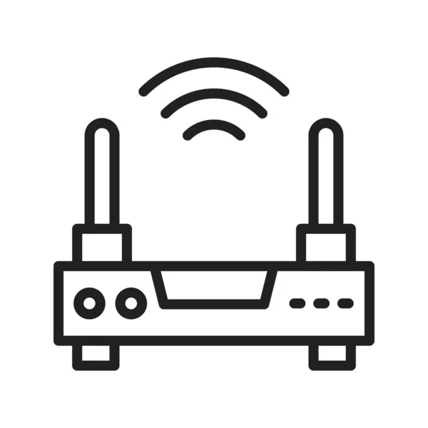 Ikona Urządzenia Routera Nadaje Się Aplikacji Mobilnej — Wektor stockowy