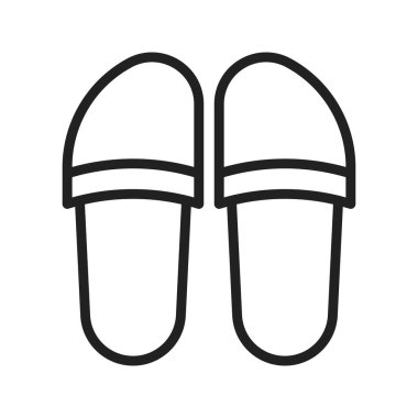 Terlik ikonu resmi. Mobil uygulama için uygun