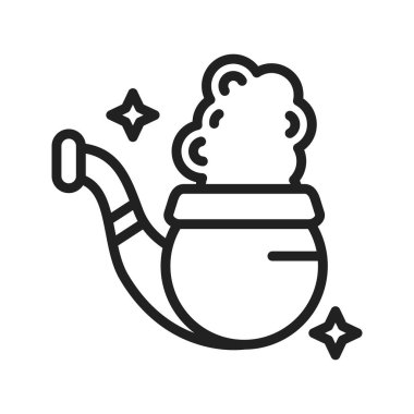 Dumanlı Kaval simgesi görüntüsü. Mobil uygulama için uygun