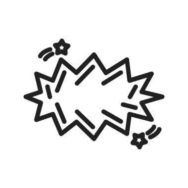 Kabarcık simgesi resmini fırlat. Mobil uygulama için uygun