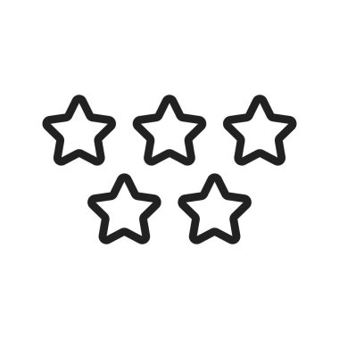 Star Reviewicon görüntüsü. Mobil uygulama için uygun