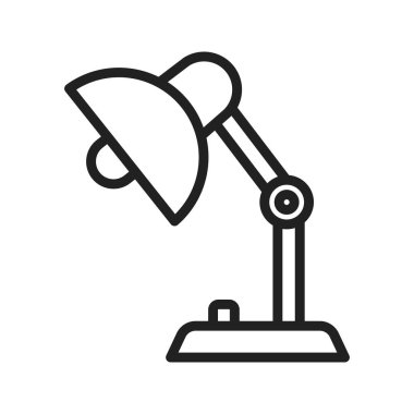 Masa Lambası simgesi resmi. Mobil uygulama için uygun