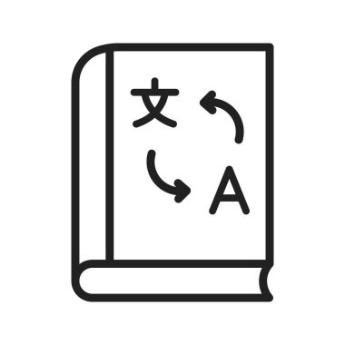 Çeviri Bookicon görüntüsü. Mobil uygulama için uygun