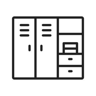 Kostüm ikonu görüntüsü. Mobil uygulama için uygun