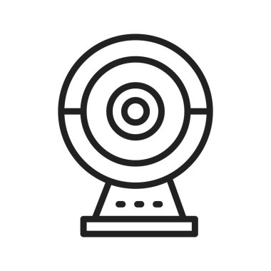 Web Kamera simgesi resmi. Mobil uygulama için uygun