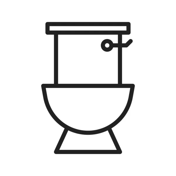 Obrázek Ikony Toalety Vhodné Pro Mobilní Aplikace — Stockový vektor