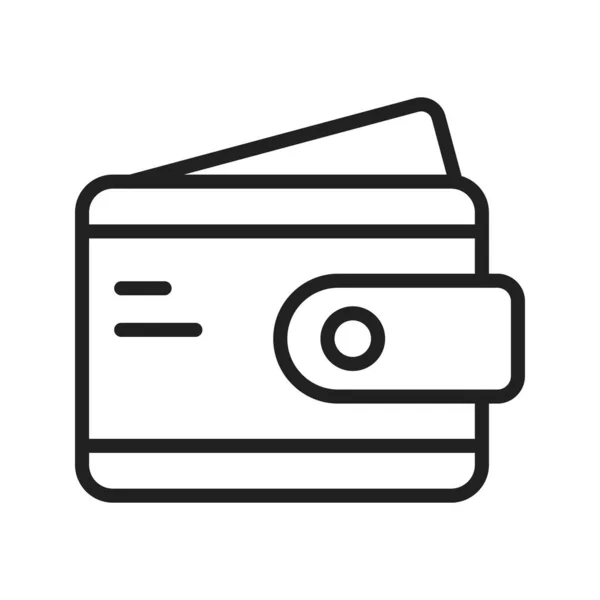 钱包图标图像 适用于移动应用 — 图库矢量图片