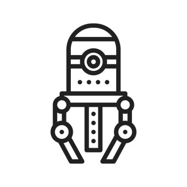 Nanobot Simgesi görüntüsü. Mobil uygulama için uygun.