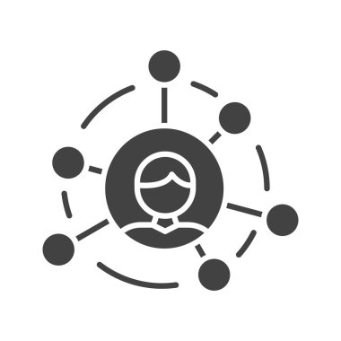 Reklam Simgesi İmajı. Mobil uygulama için uygun.