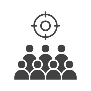 Seyirci Simgesi resmi. Mobil uygulama için uygun.