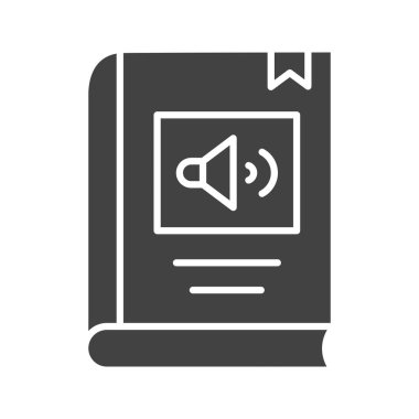 Ses Defteri Simgesi resmi. Mobil uygulama için uygun.