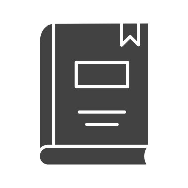 Kitap Simgesi resmi. Mobil uygulama için uygun.