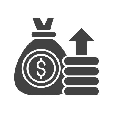 Bütçe Simgesi imajı. Mobil uygulama için uygun.