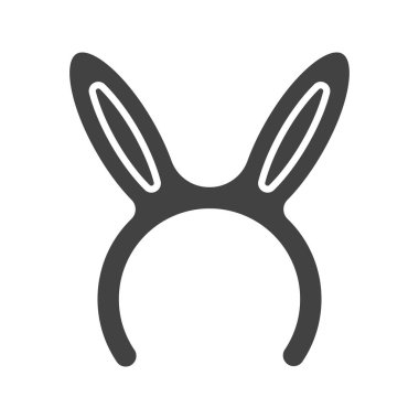 Tavşan Kulağı Simgesi. Mobil uygulama için uygun.