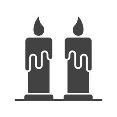 Mum Simgesi resmi. Mobil uygulama için uygun.