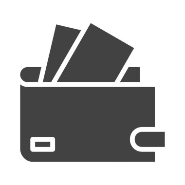 Cash Icon imajı. Mobil uygulama için uygun.