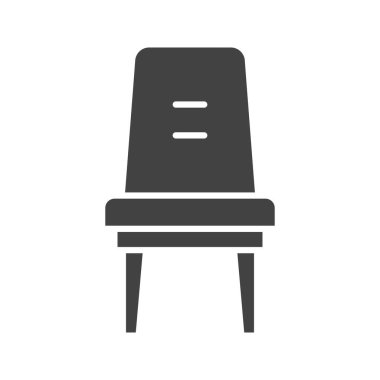 Sandalye Simgesi resmi. Mobil uygulama için uygun.