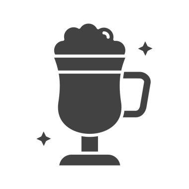 Kahve ikonu imajı. Mobil uygulama için uygun.