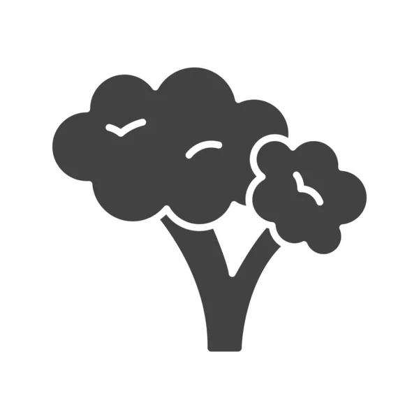 花椰菜图标图像 适用于移动应用 — 图库矢量图片