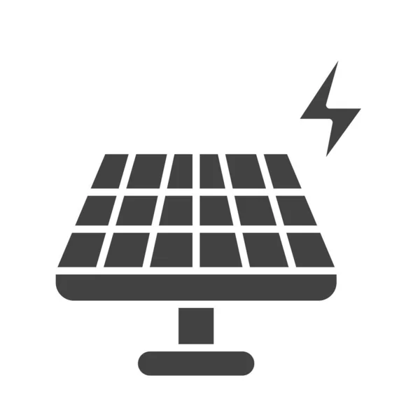 Icono Energía Limpia Adecuado Para Aplicaciones Móviles — Vector de stock