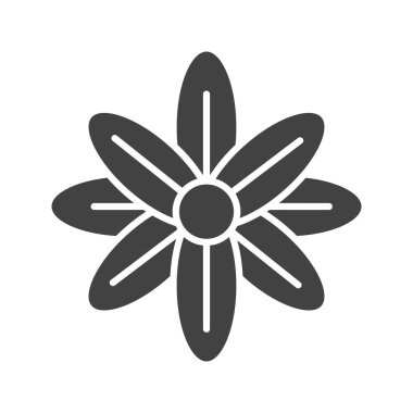 Delphinium Simgesi resmi. Mobil uygulama için uygun.