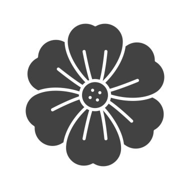 Sardunya Simgesi görüntüsü. Mobil uygulama için uygun.