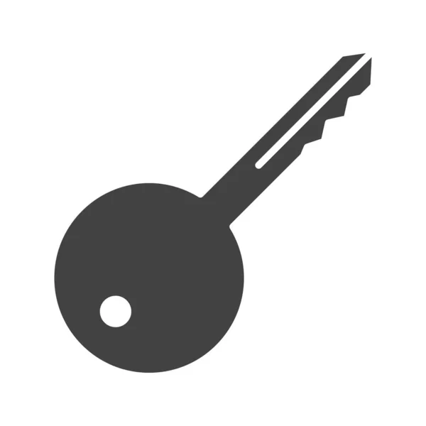 Door Key Icon Image Suitable Mobile Application — Stock Vector