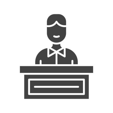 Simge resmine ev sahipliği yap. Mobil uygulama için uygun.