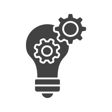 Fikir Oluşturucu Simgesi resmi. Mobil uygulama için uygun.