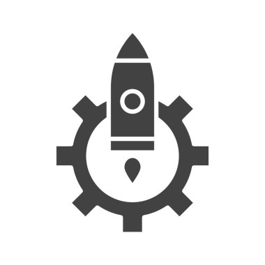 En İyimser Simge resmini başlat. Mobil uygulama için uygun.