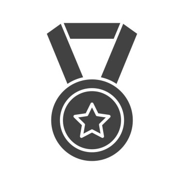 Madalya Ödülü Simgesi resmi. Mobil uygulama için uygun.