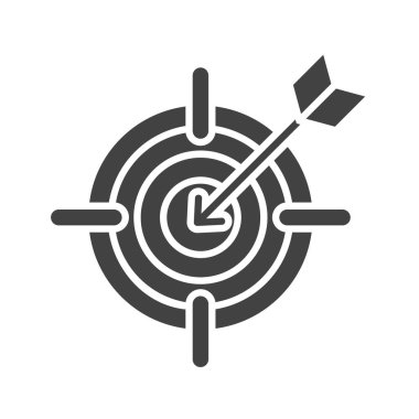 Objektif simge görüntüsü. Mobil uygulama için uygun.