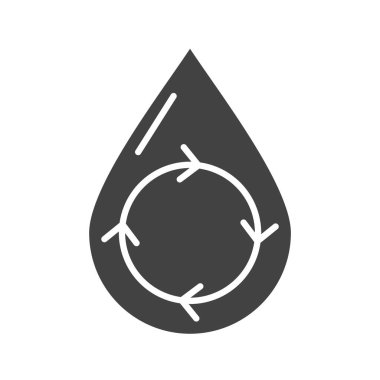 Yenilenebilir kaynaklar. Simge resmi. Mobil uygulama için uygun.