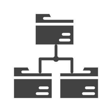Kök Dizini Simgesi resmi. Mobil uygulama için uygun.