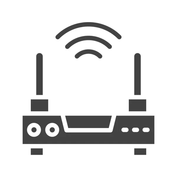 Ikona Urządzenia Routera Nadaje Się Aplikacji Mobilnej — Wektor stockowy