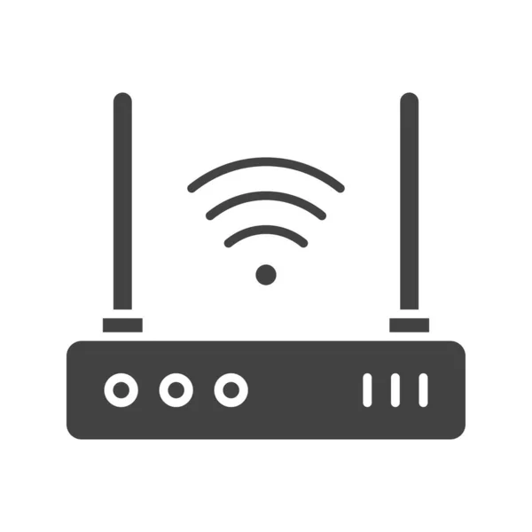 Router Ikoon Imago Geschikt Voor Mobiele Toepassingen — Stockvector