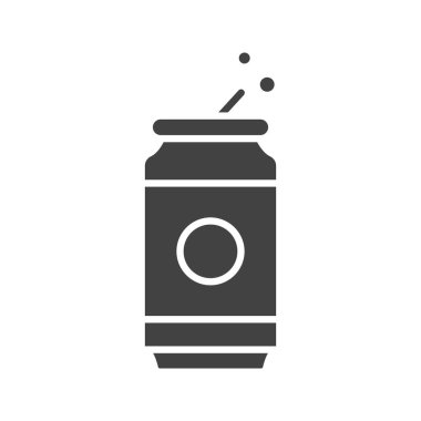 Yumuşak içecek ikonu görüntüsü. Mobil uygulama için uygun.