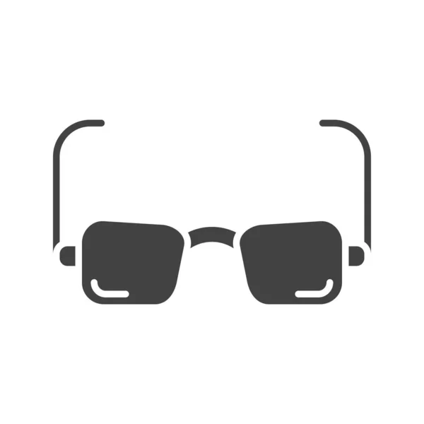 Imagem Ícone Óculos Sol Adequado Para Aplicação Móvel — Vetor de Stock
